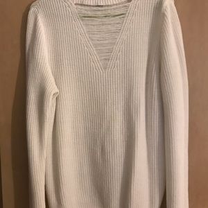 White H&M sweater